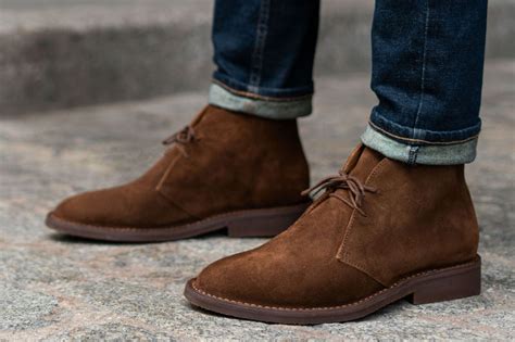 Cinnamon Suede Chukka Boots 